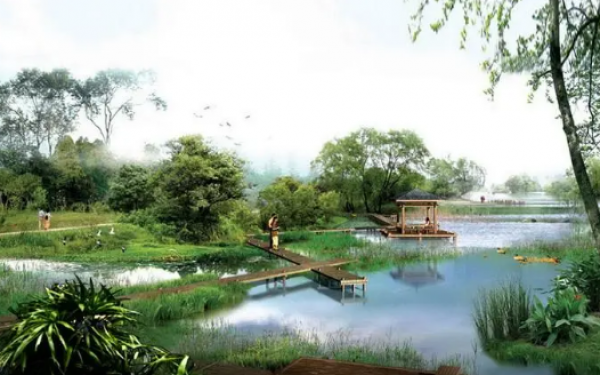 大成湖公园今年底启动建设  2022年底建成
