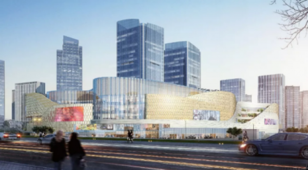 重庆两江新区金州商圈建商业综合体 将于4月开门迎客