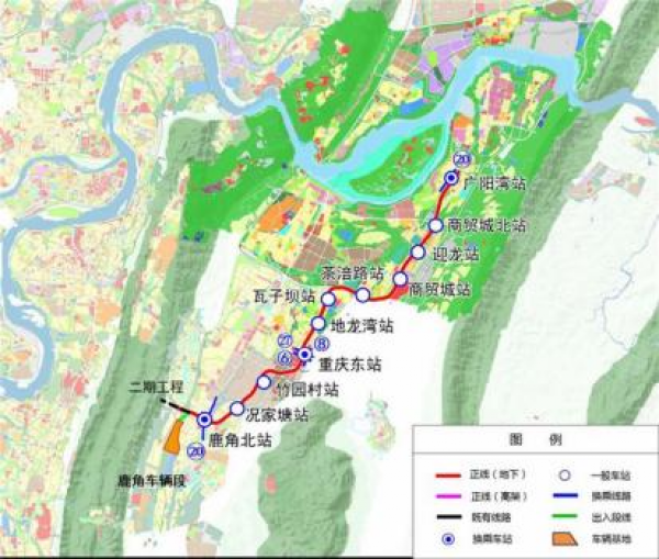 茶园新区利好 地铁24号线迎龙站开工建设